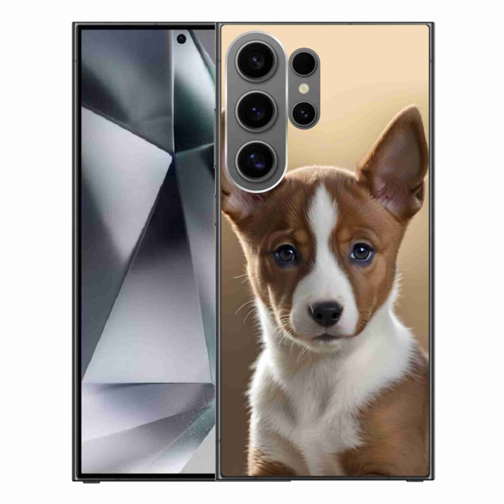 Gelový kryt mmCase na Samsung Galaxy S24 Ultra - basenji