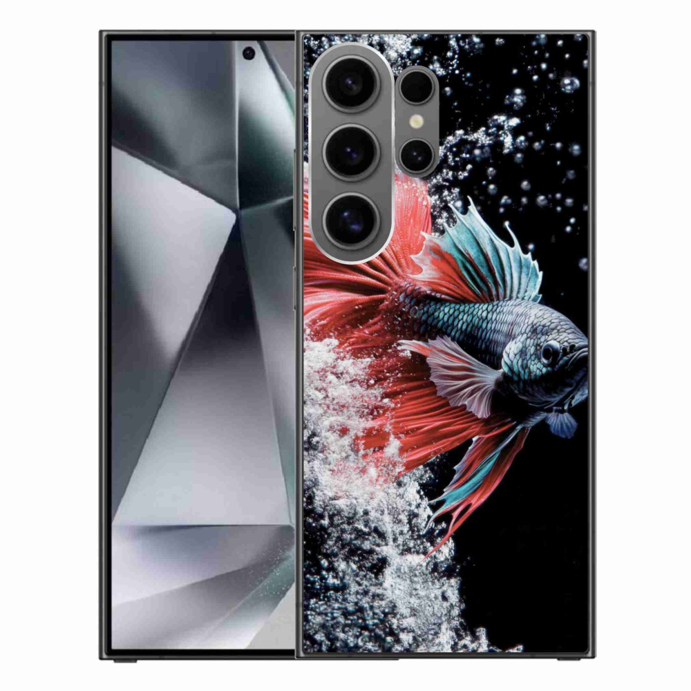 Gelový kryt mmCase na Samsung Galaxy S24 Ultra - bojovnice pestrá