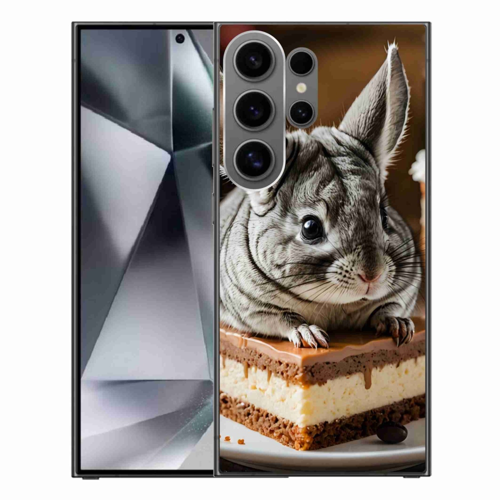 Gelový kryt mmCase na Samsung Galaxy S24 Ultra - činčila