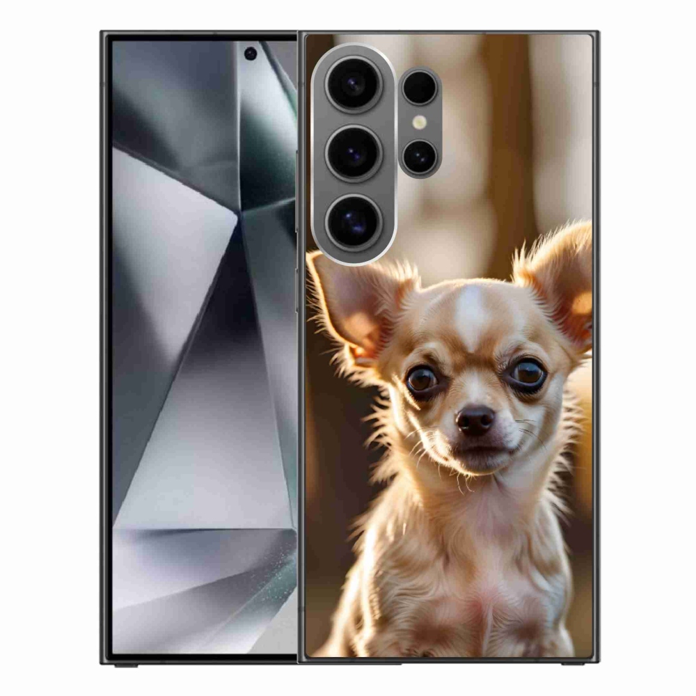 Gelový kryt mmCase na Samsung Galaxy S24 Ultra - čivava 6