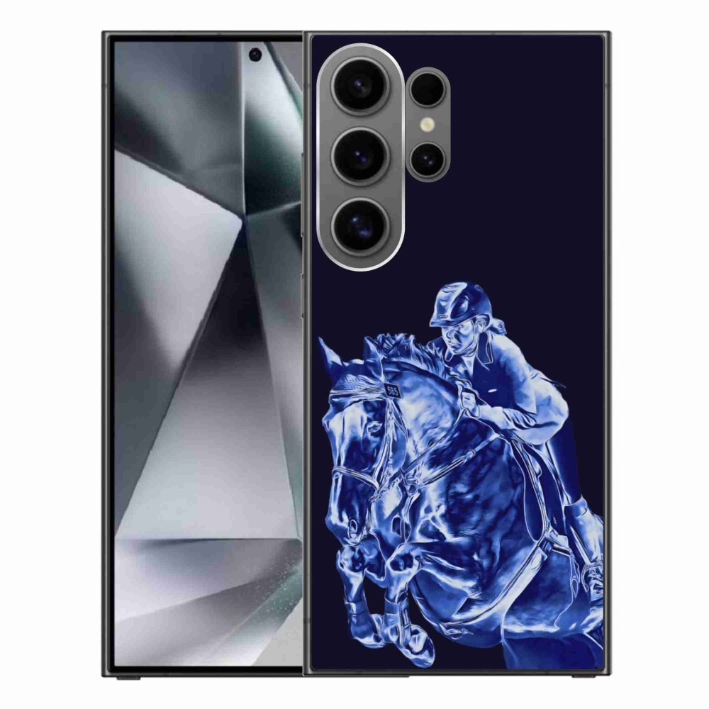 Gelový kryt mmCase na Samsung Galaxy S24 Ultra - dostihový kůň