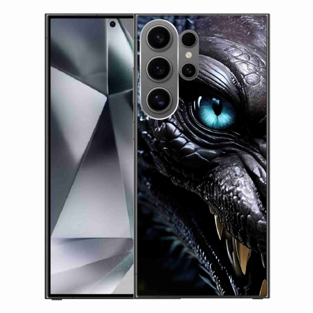 Gelový kryt mmCase na Samsung Galaxy S24 Ultra - dračí pohled