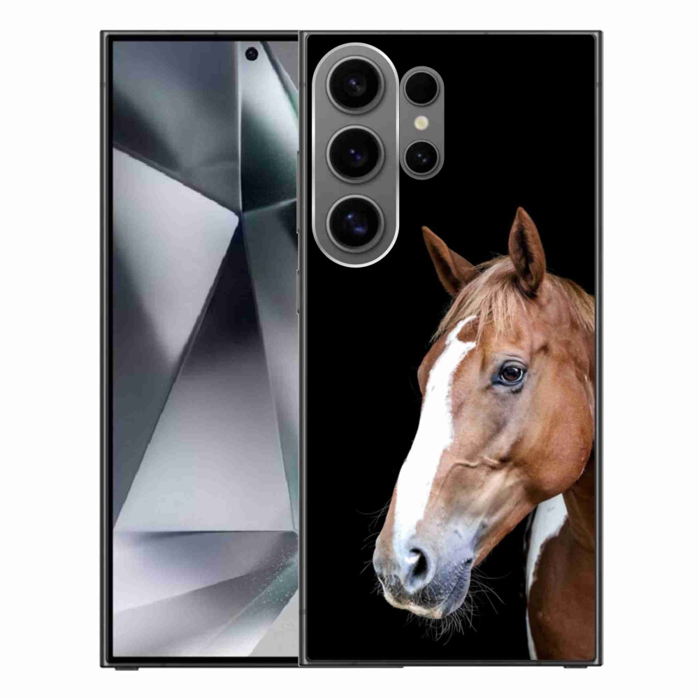 Gelový kryt mmCase na Samsung Galaxy S24 Ultra - hnědý kůň 3