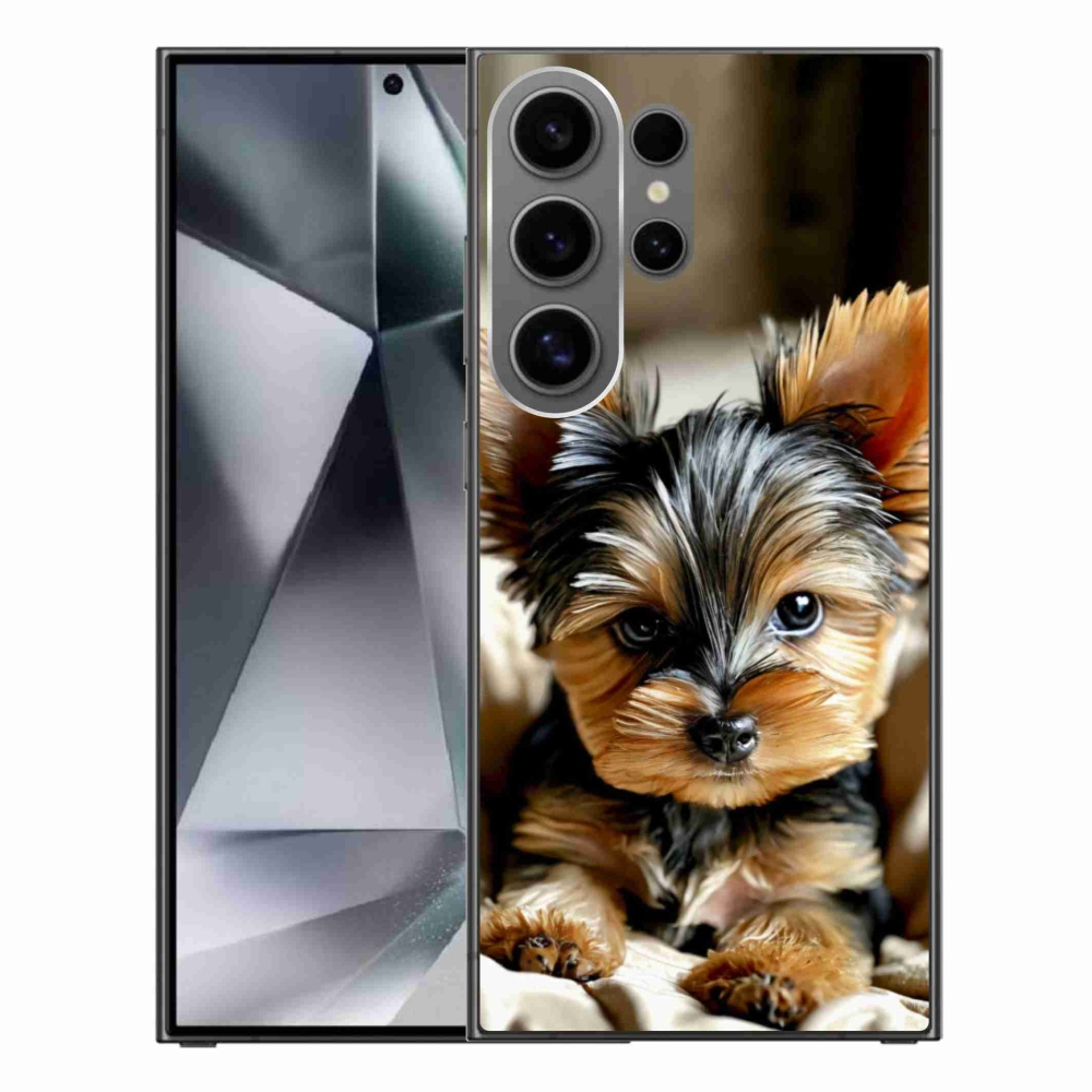 Gelový kryt mmCase na Samsung Galaxy S24 Ultra - jorkšír 11