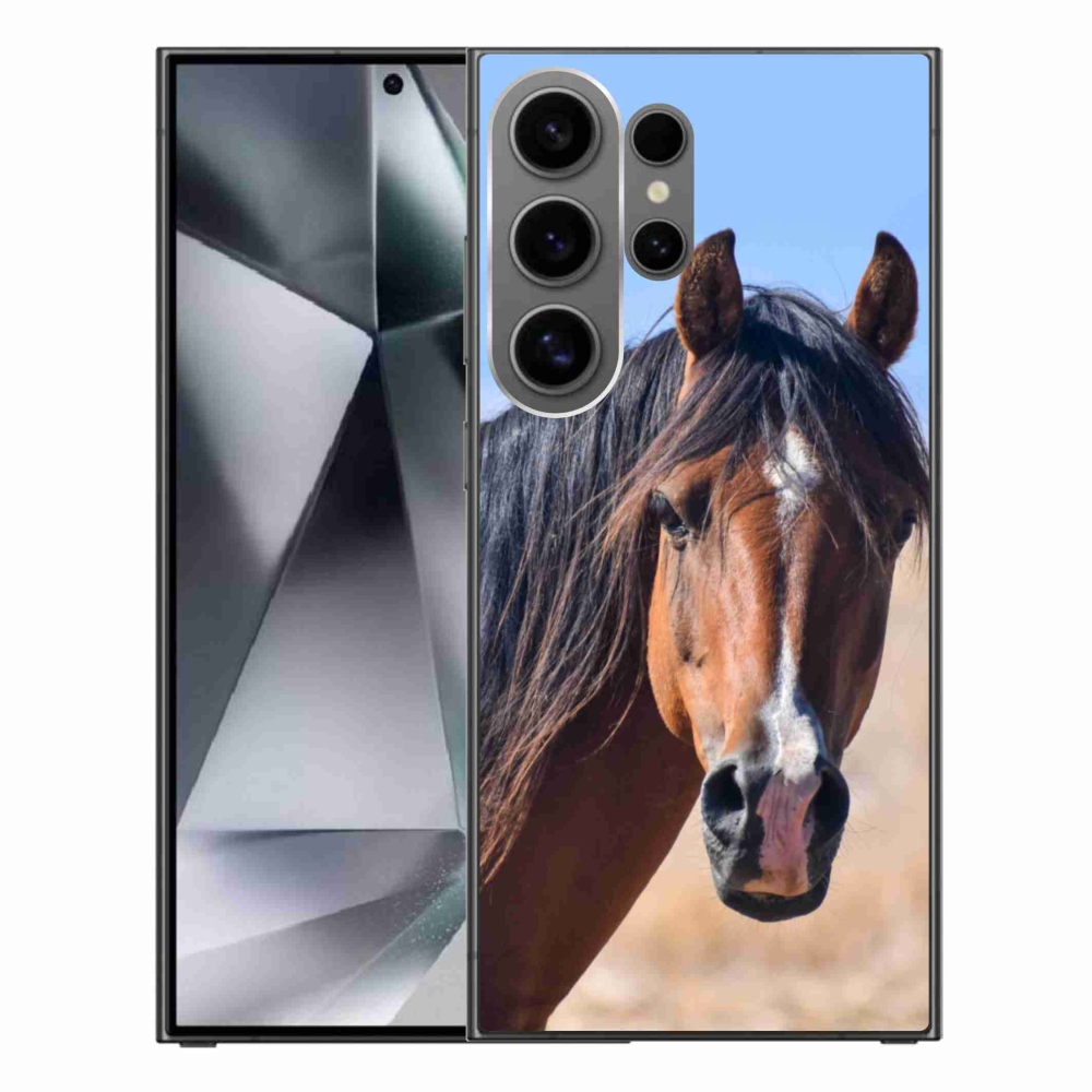 Gelový kryt mmCase na Samsung Galaxy S24 Ultra - klidný kůň