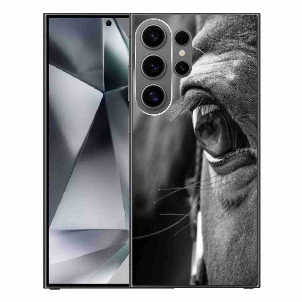 Gelový kryt mmCase na Samsung Galaxy S24 Ultra - koňský pohled