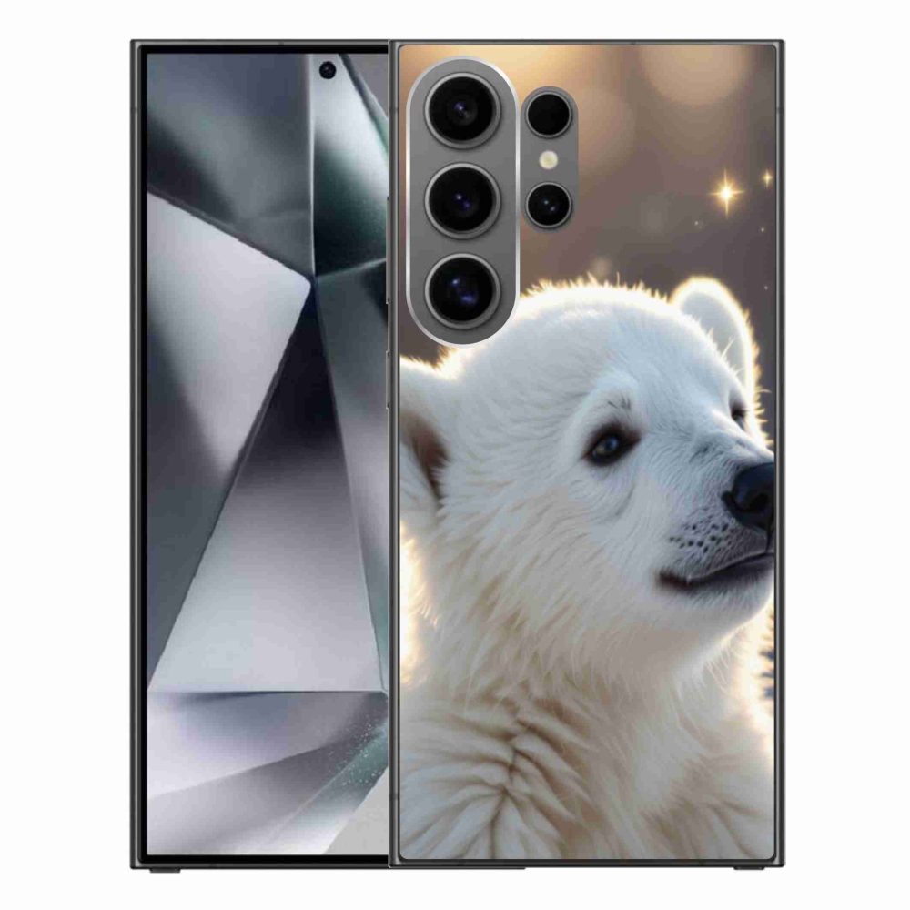 Gelový kryt mmCase na Samsung Galaxy S24 Ultra - lední medvěd