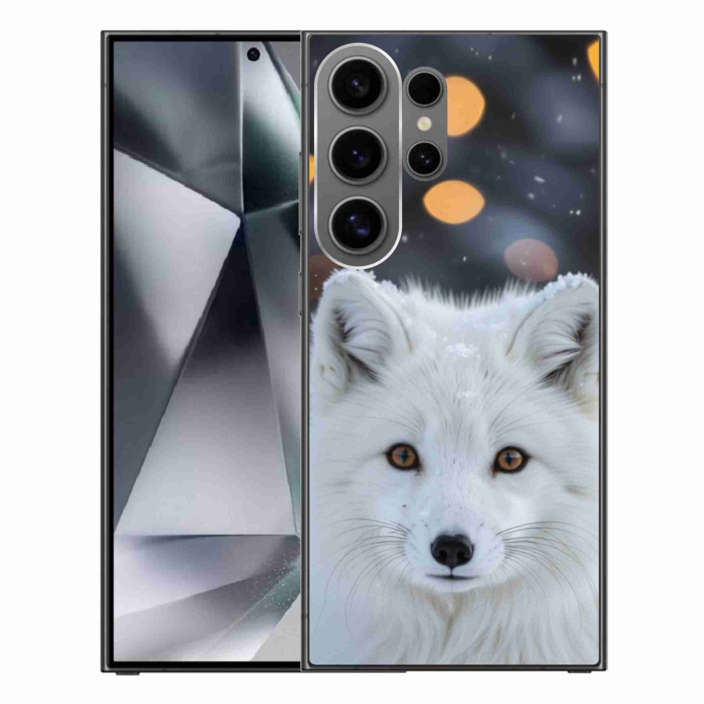 Gelový kryt mmCase na Samsung Galaxy S24 Ultra - liška polární