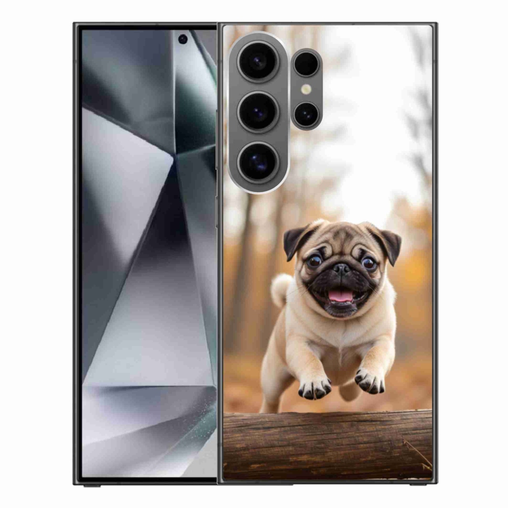 Gelový kryt mmCase na Samsung Galaxy S24 Ultra - mops 2