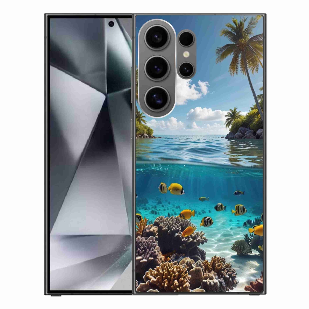 Gelový kryt mmCase na Samsung Galaxy S24 Ultra - mořský svět 4