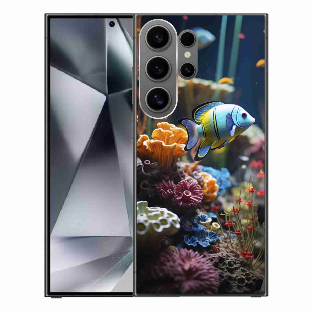 Gelový kryt mmCase na Samsung Galaxy S24 Ultra - mořský svět 5