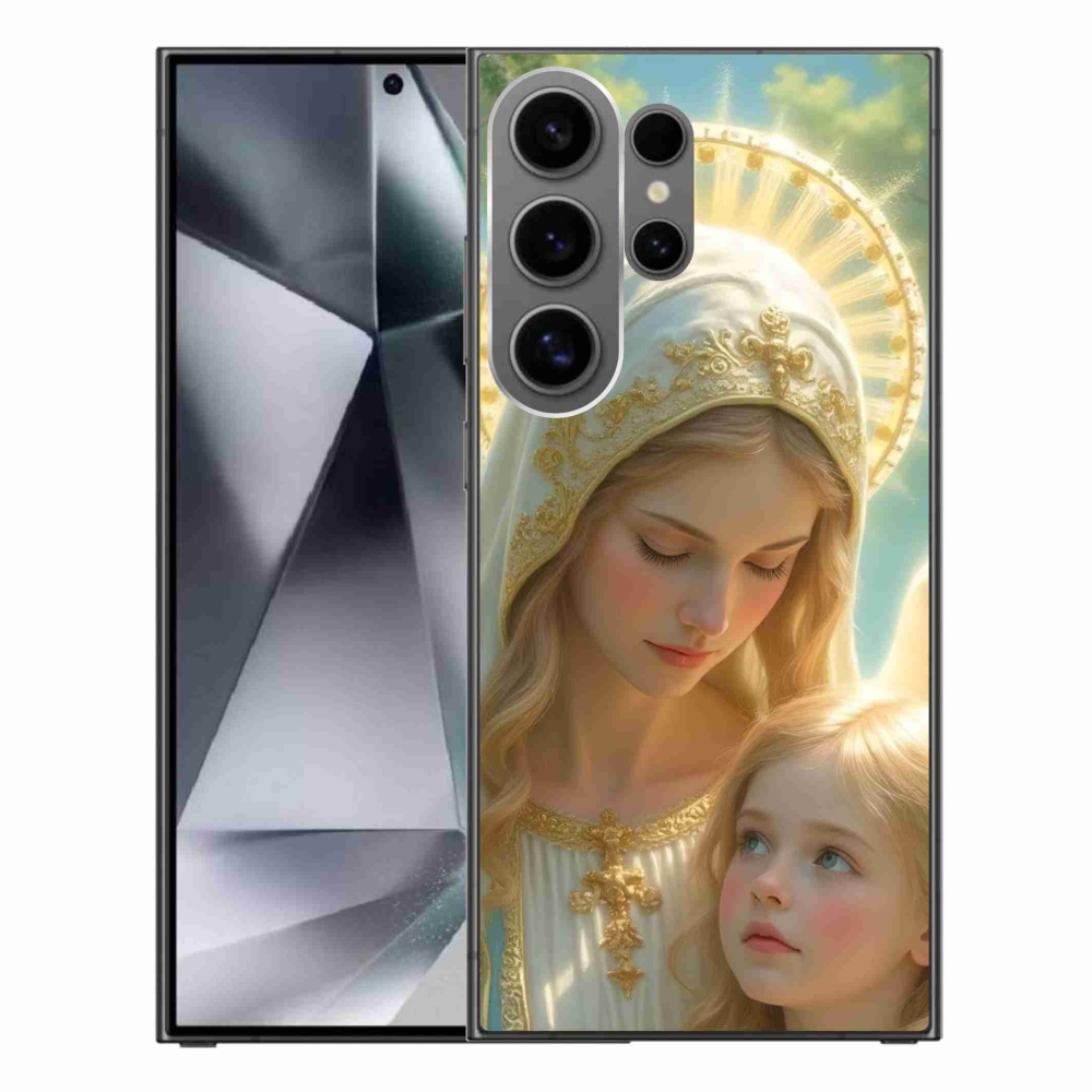 Gelový kryt mmCase na Samsung Galaxy S24 Ultra - náboženský motiv 2