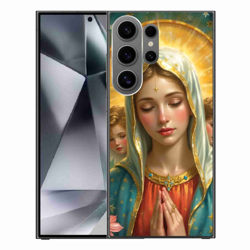 Gelový kryt mmCase na Samsung Galaxy S24 Ultra - náboženský motiv 3