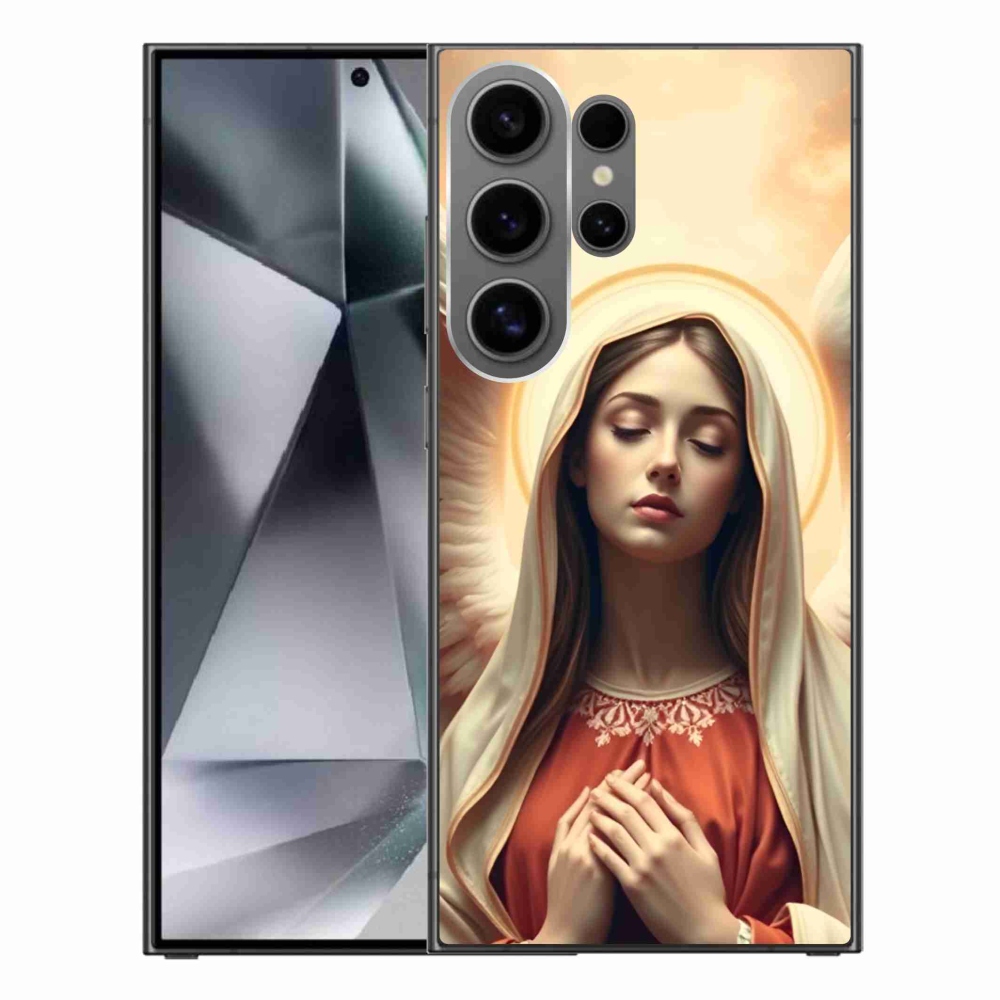 Gelový kryt mmCase na Samsung Galaxy S24 Ultra - náboženský motiv