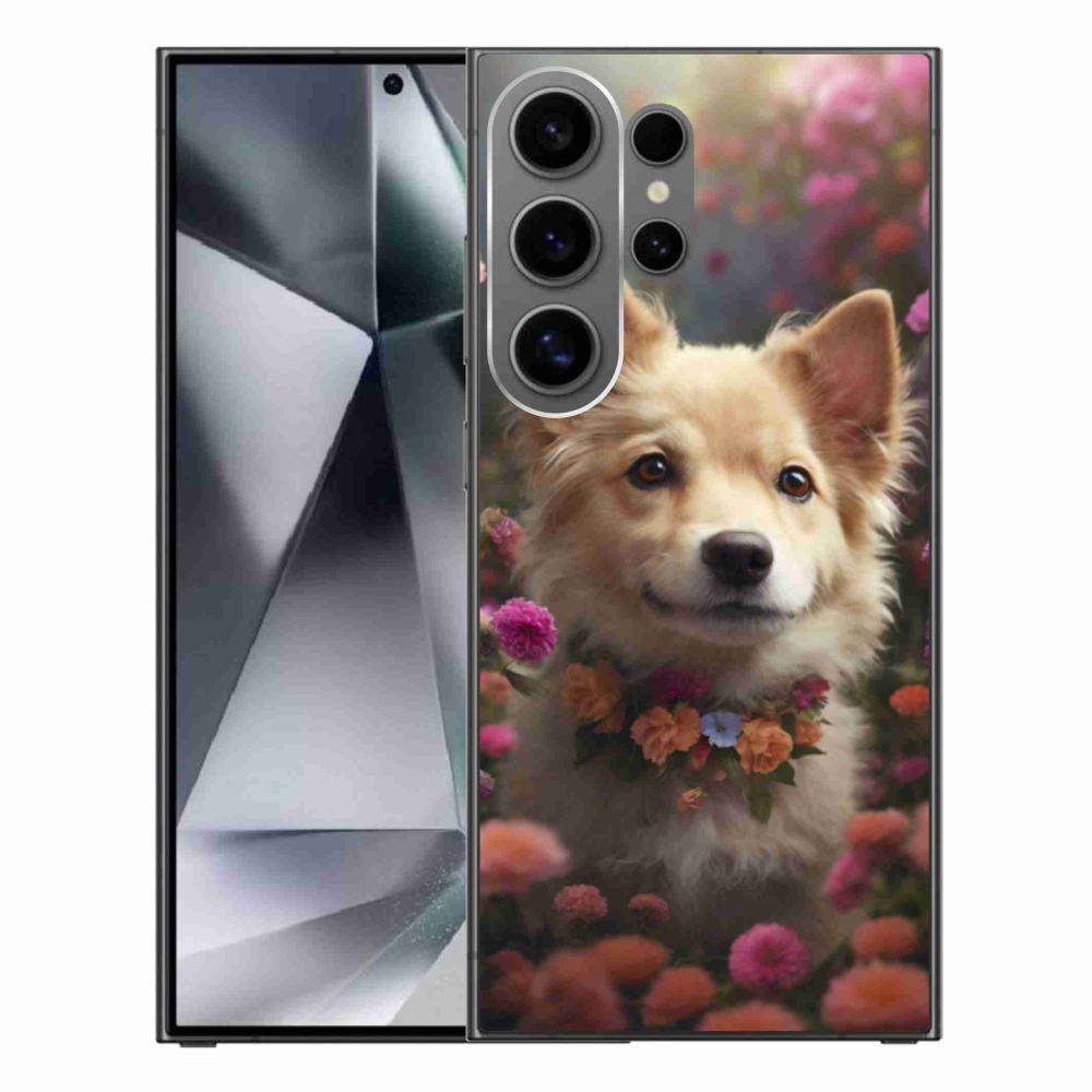 Gelový kryt mmCase na Samsung Galaxy S24 Ultra - německý špic