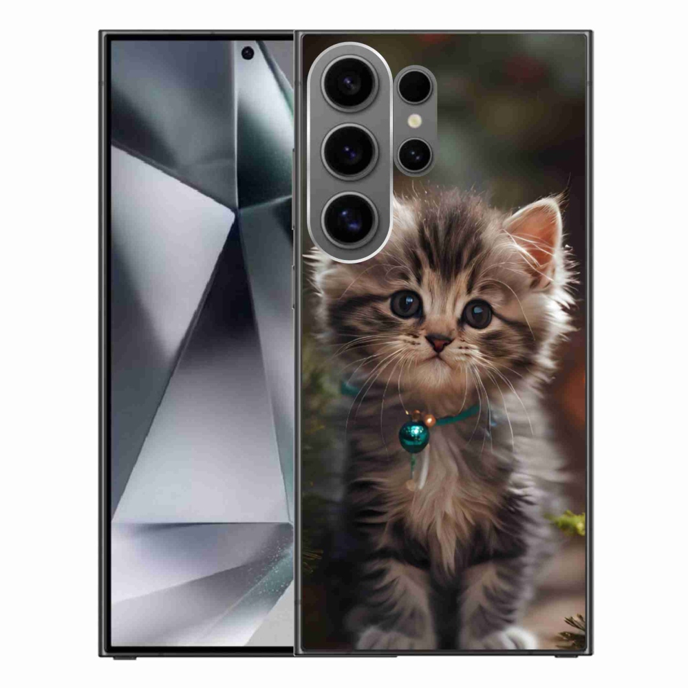 Gelový kryt mmCase na Samsung Galaxy S24 Ultra - roztomilé kotě 11