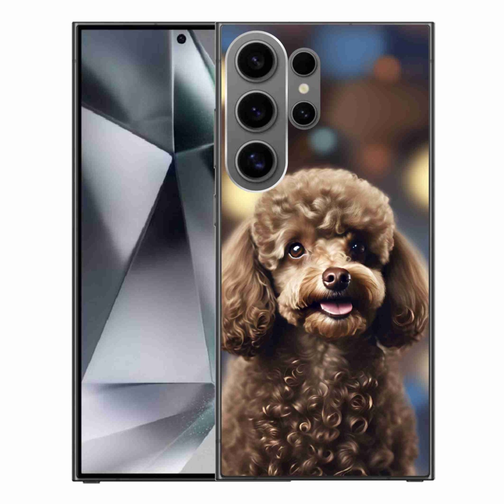 Gelový kryt mmCase na Samsung Galaxy S24 Ultra - roztomilý pudl