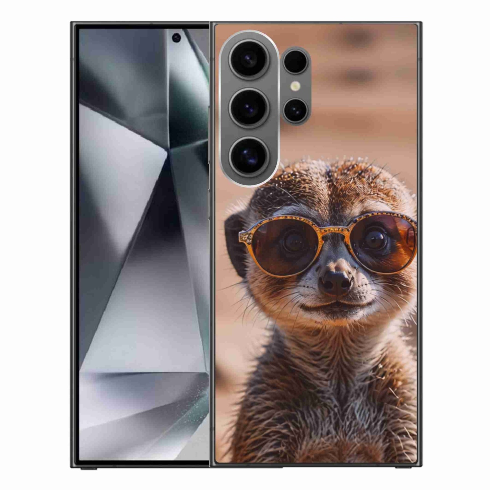 Gelový kryt mmCase na Samsung Galaxy S24 Ultra - stylová surikata
