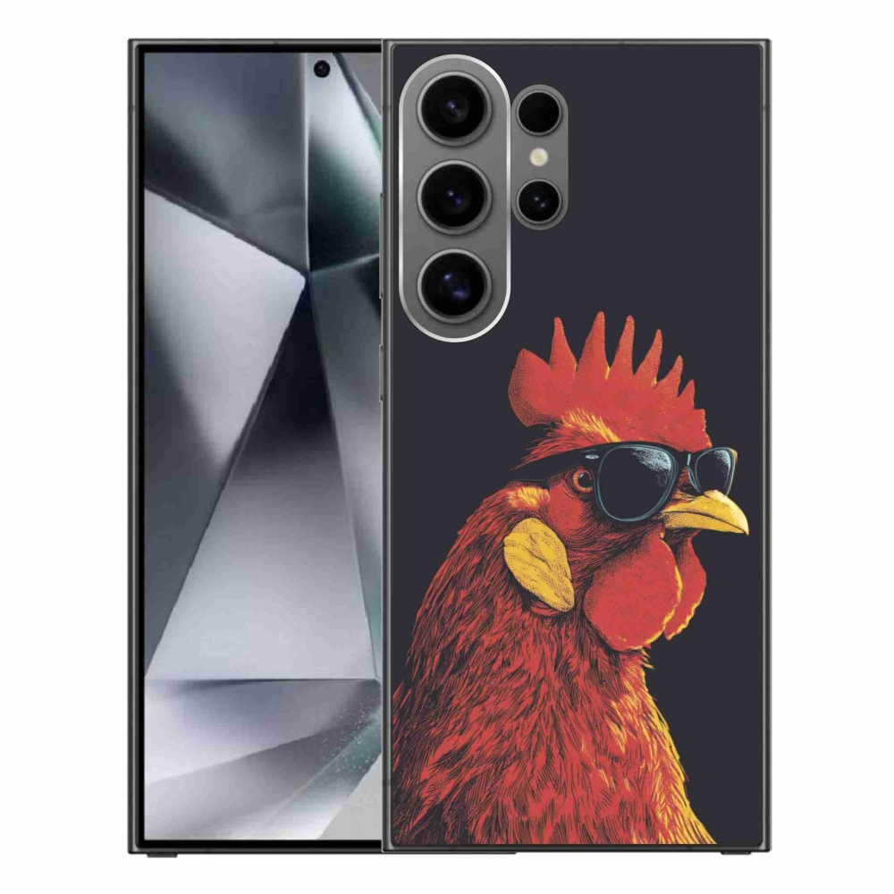 Gelový kryt mmCase na Samsung Galaxy S24 Ultra - stylový kohout