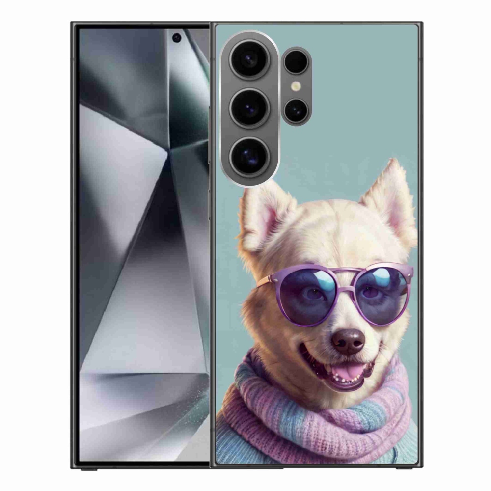 Gelový kryt mmCase na Samsung Galaxy S24 Ultra - stylový německý špic