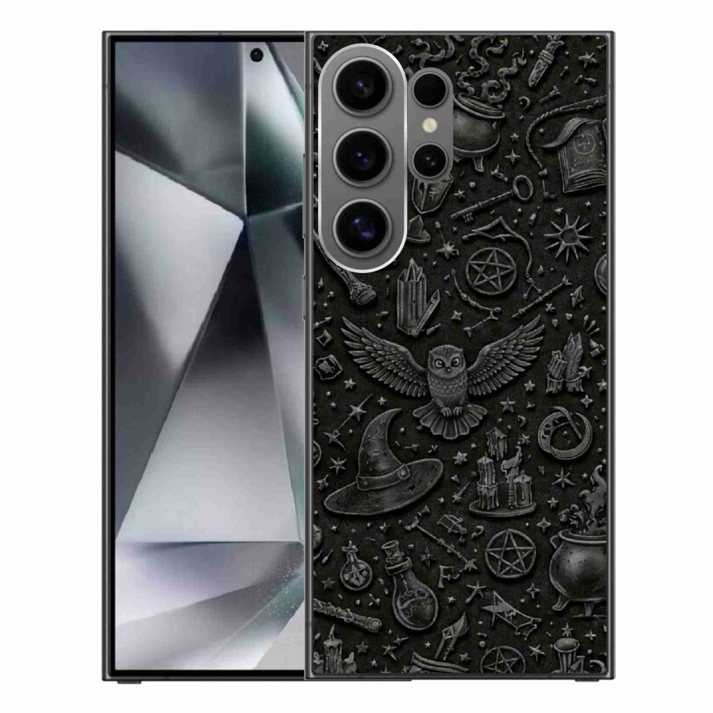 Gelový kryt mmCase na Samsung Galaxy S24 Ultra - tmavý magický svět