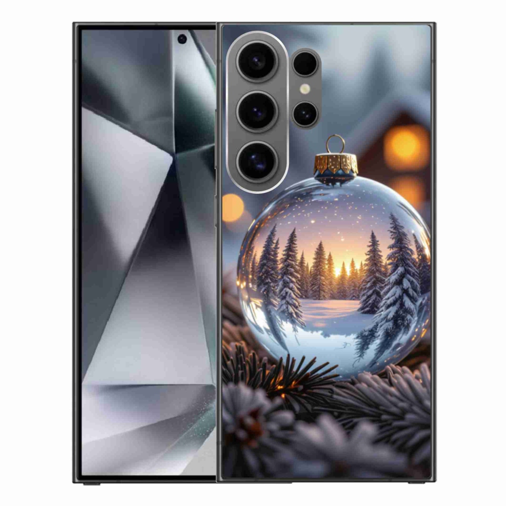 Gelový kryt mmCase na Samsung Galaxy S24 Ultra - vánoční ozdoba