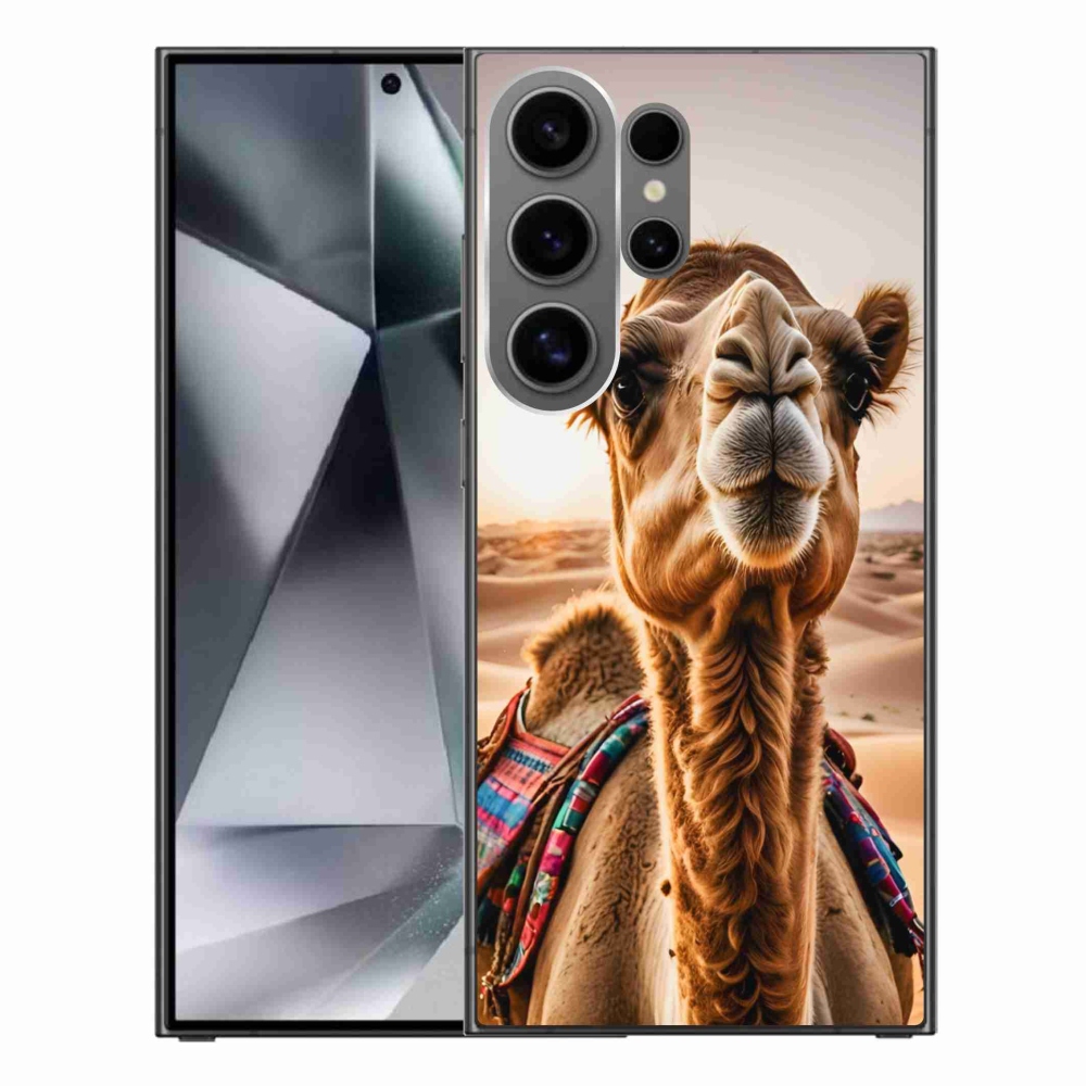 Gelový kryt mmCase na Samsung Galaxy S24 Ultra - velbloud