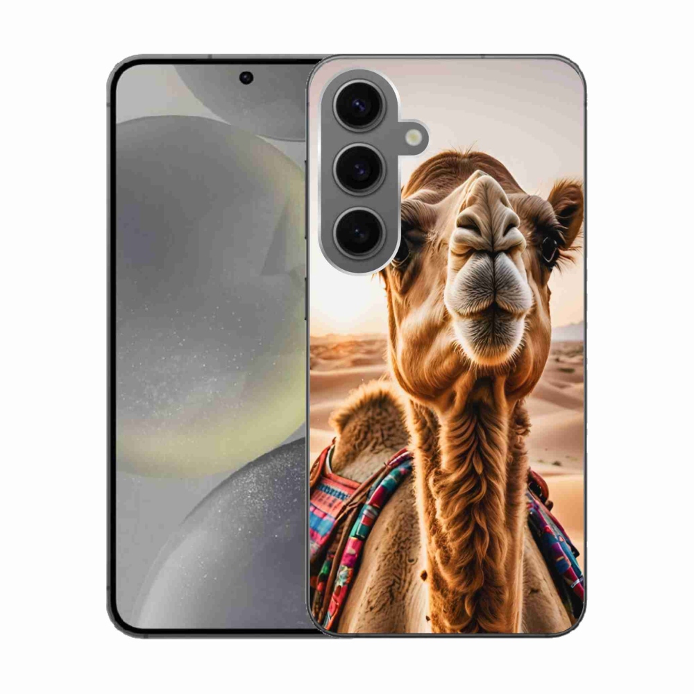 Gelový kryt mmCase na Samsung Galaxy S24 - velbloud