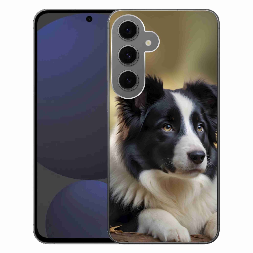 Gelový kryt mmCase na Samsung Galaxy S24FE - border kolie 2