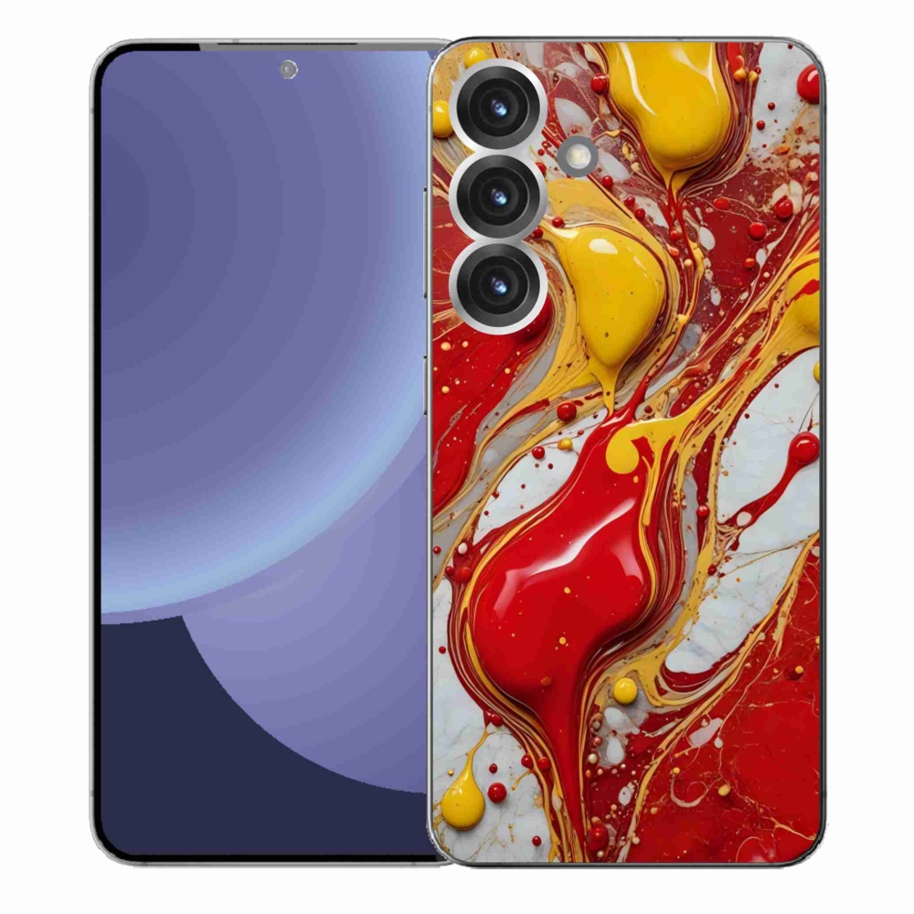 Gelový kryt mmCase na Samsung Galaxy S25+ - abstraktní motiv 42