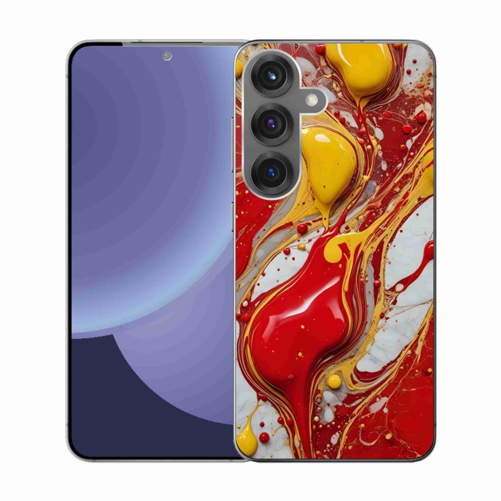 Gelový kryt mmCase na Samsung Galaxy S25 - abstraktní motiv 42