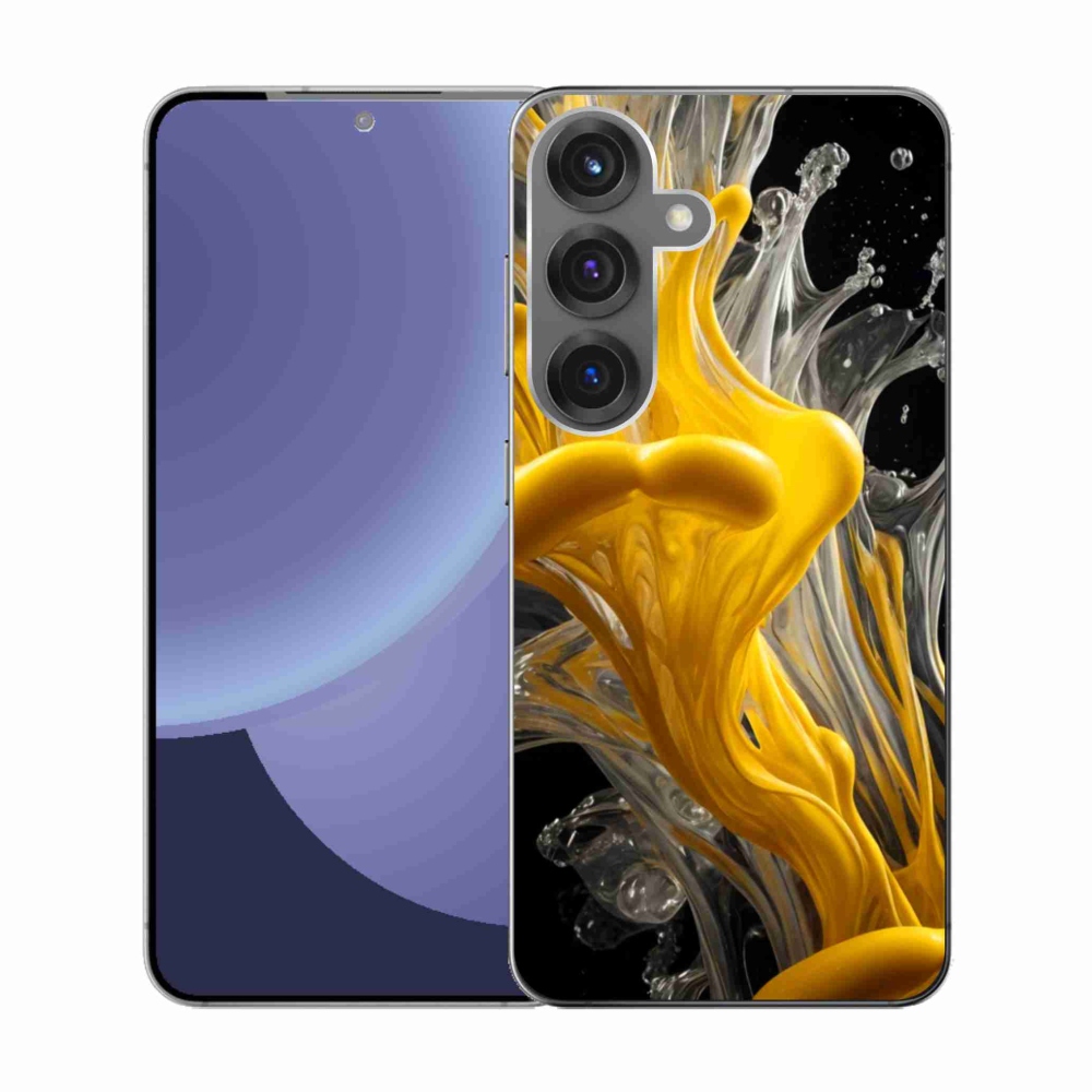 Gelový kryt mmCase na Samsung Galaxy S25 - abstraktní motiv 48