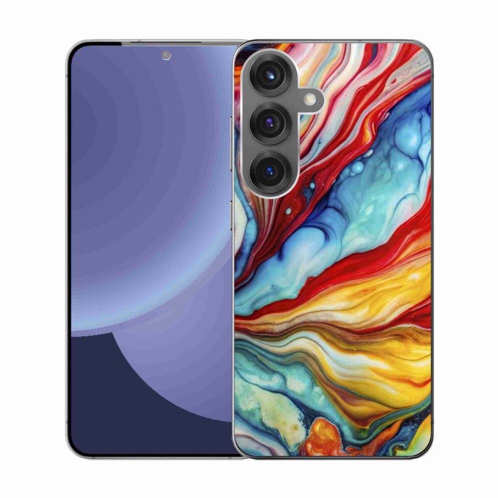Gelový kryt mmCase na Samsung Galaxy S25 - abstraktní motiv 58