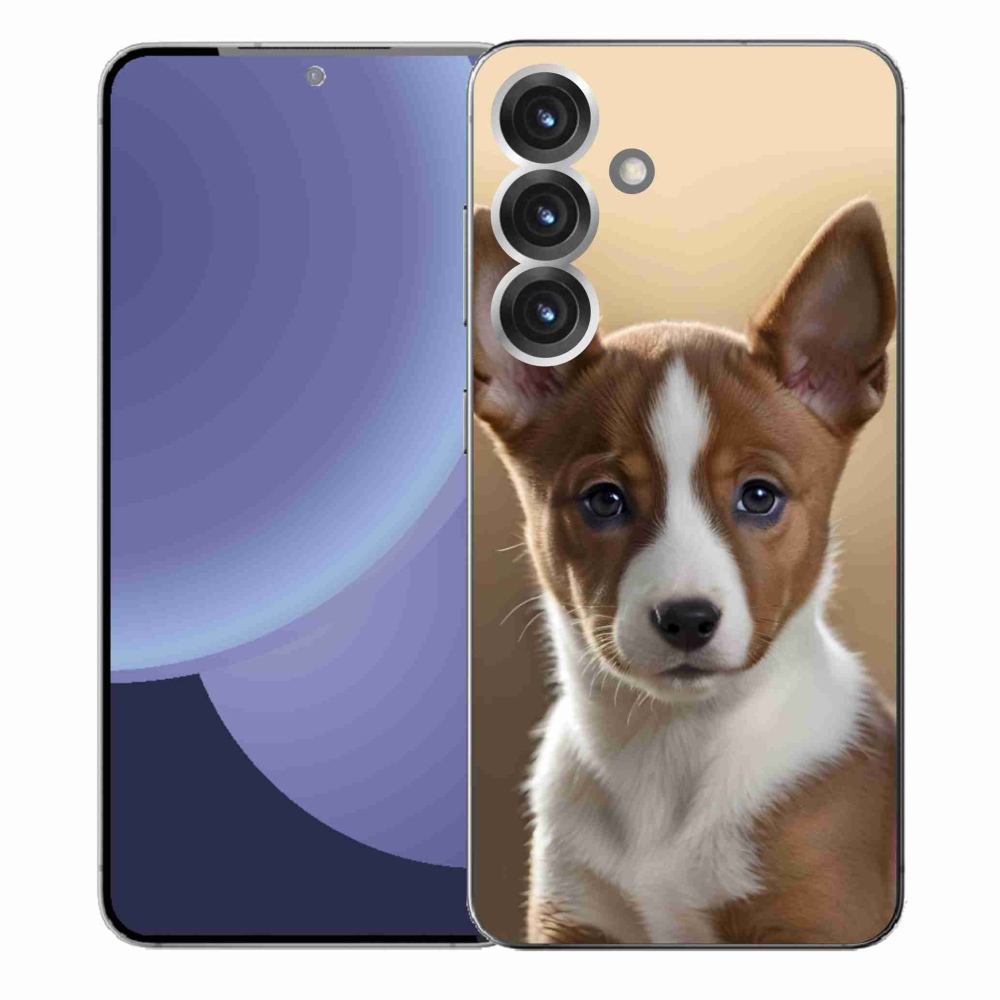 Gelový kryt mmCase na Samsung Galaxy S25+ - basenji
