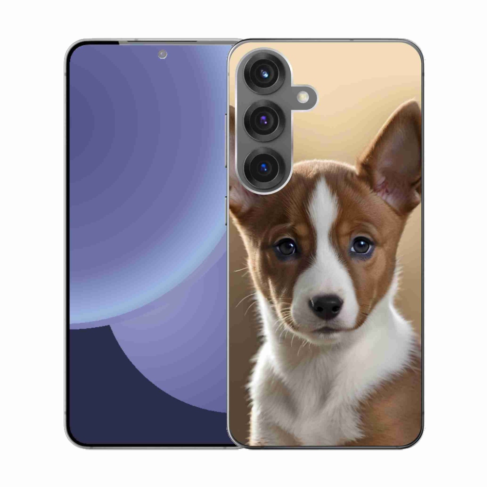 Gelový kryt mmCase na Samsung Galaxy S25 - basenji