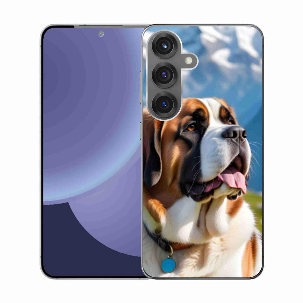 Gelový kryt mmCase na Samsung Galaxy S25 - bernardýn