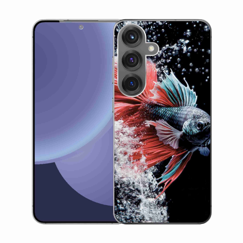 Gelový kryt mmCase na Samsung Galaxy S25 - bojovnice pestrá