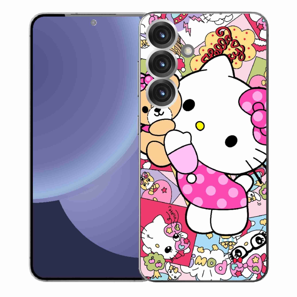 Gelový kryt mmCase na Samsung Galaxy S25+ - cute kitty