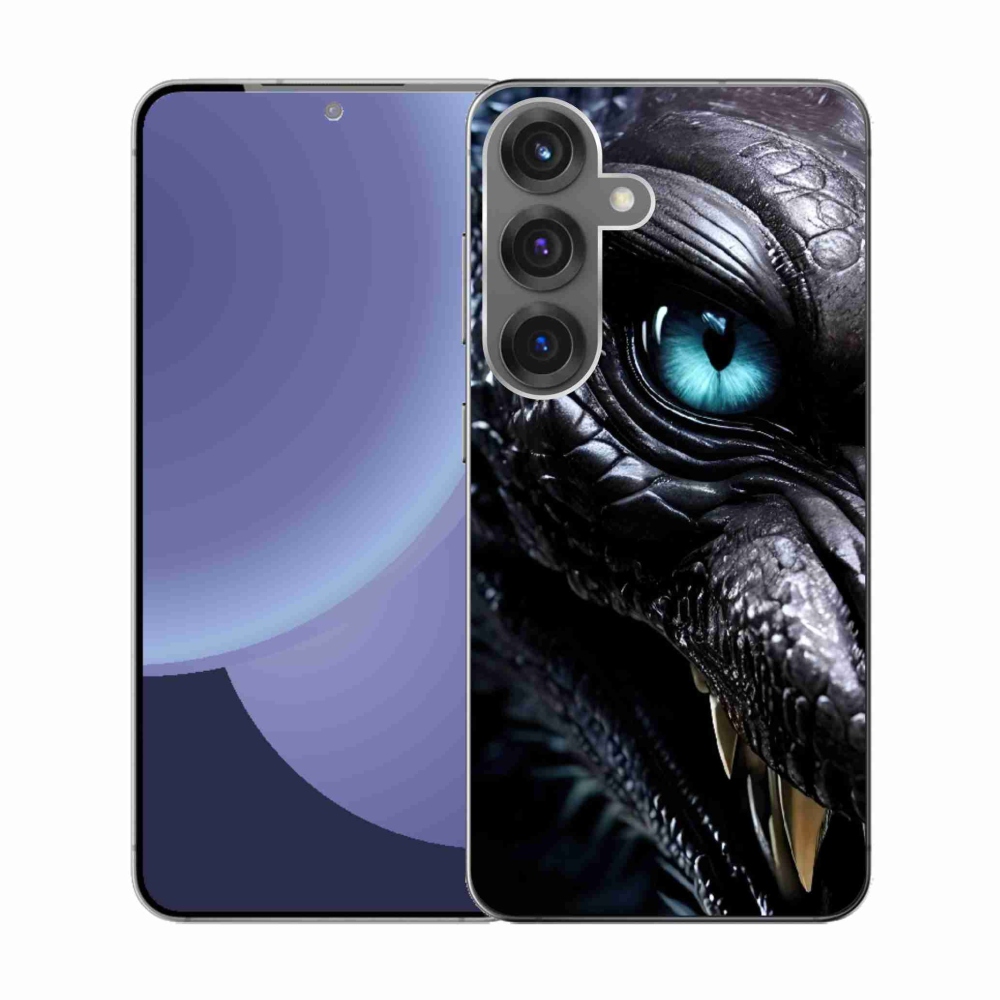 Gelový kryt mmCase na Samsung Galaxy S25 - dračí pohled