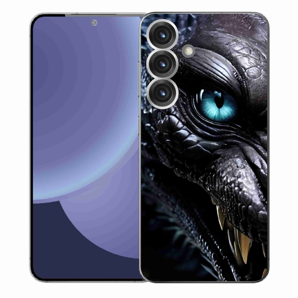 Gelový kryt mmCase na Samsung Galaxy S25+ - dračí pohled