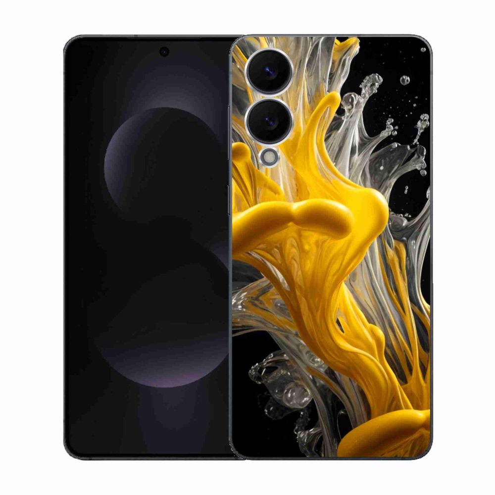 Gelový kryt mmCase na Samsung Galaxy S25 Edge - abstraktní motiv 48