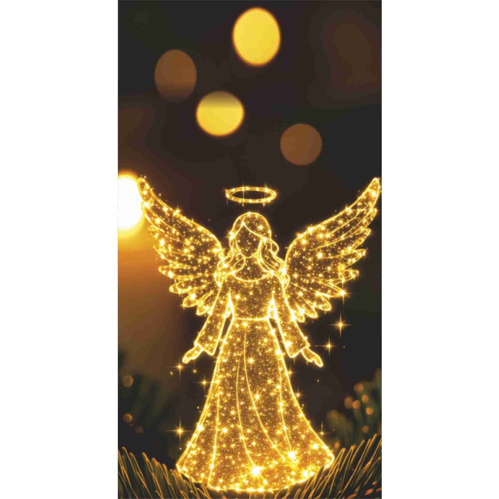 Gelový kryt mmCase na Samsung Galaxy S25 Edge - anděl