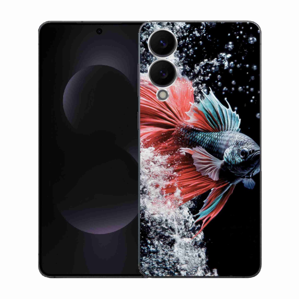 Gelový kryt mmCase na Samsung Galaxy S25 Edge - bojovnice pestrá