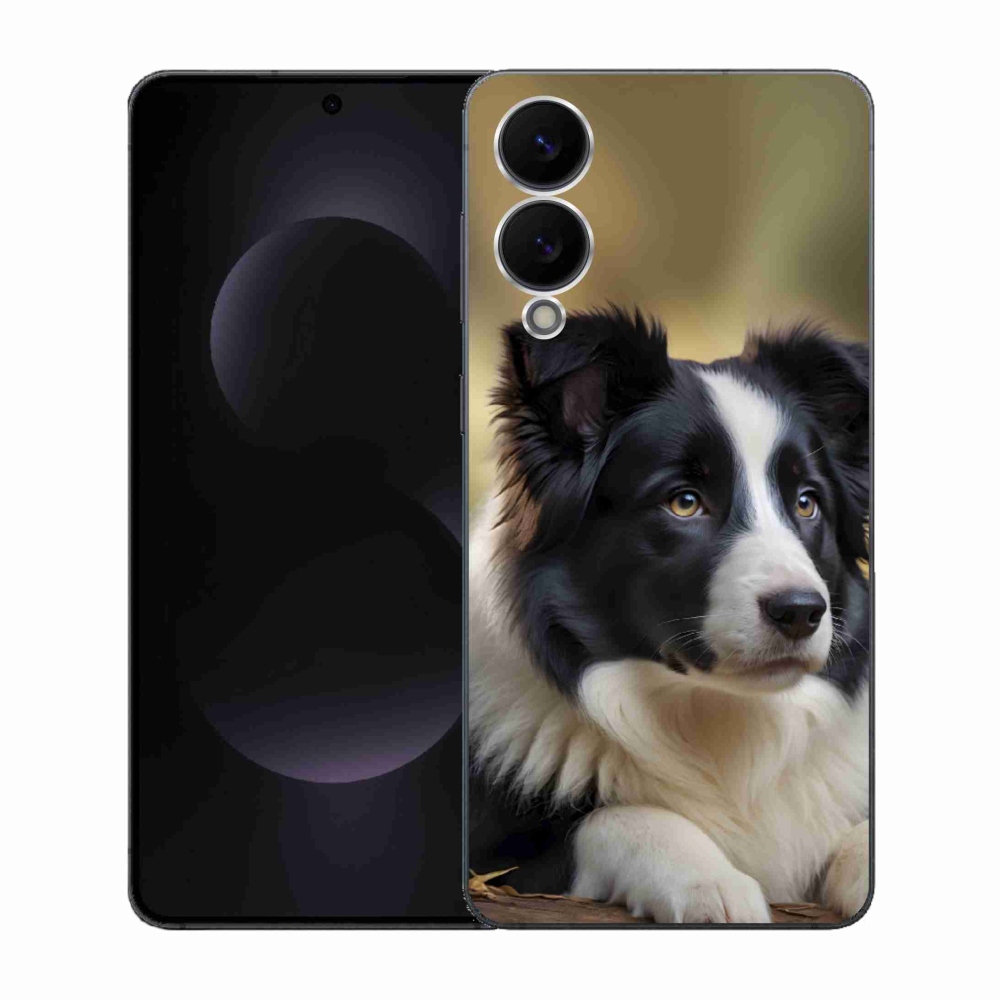 Gelový kryt mmCase na Samsung Galaxy S25 Edge - border kolie 2