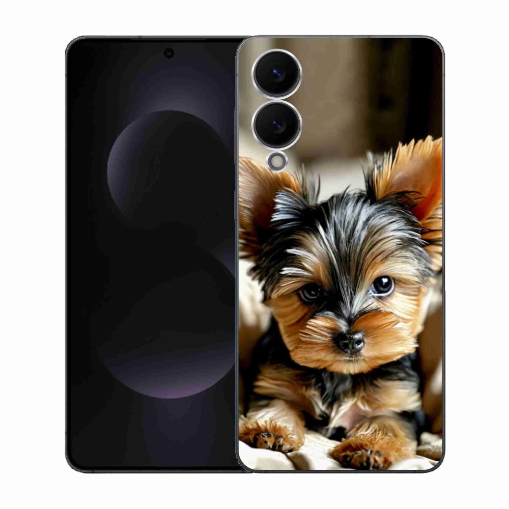 Gelový kryt mmCase na Samsung Galaxy S25 Edge - jorkšír 11