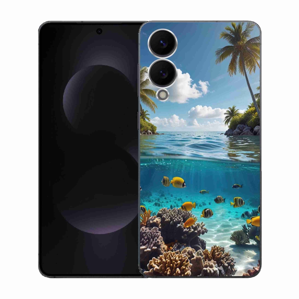 Gelový kryt mmCase na Samsung Galaxy S25 Edge - mořský svět 4