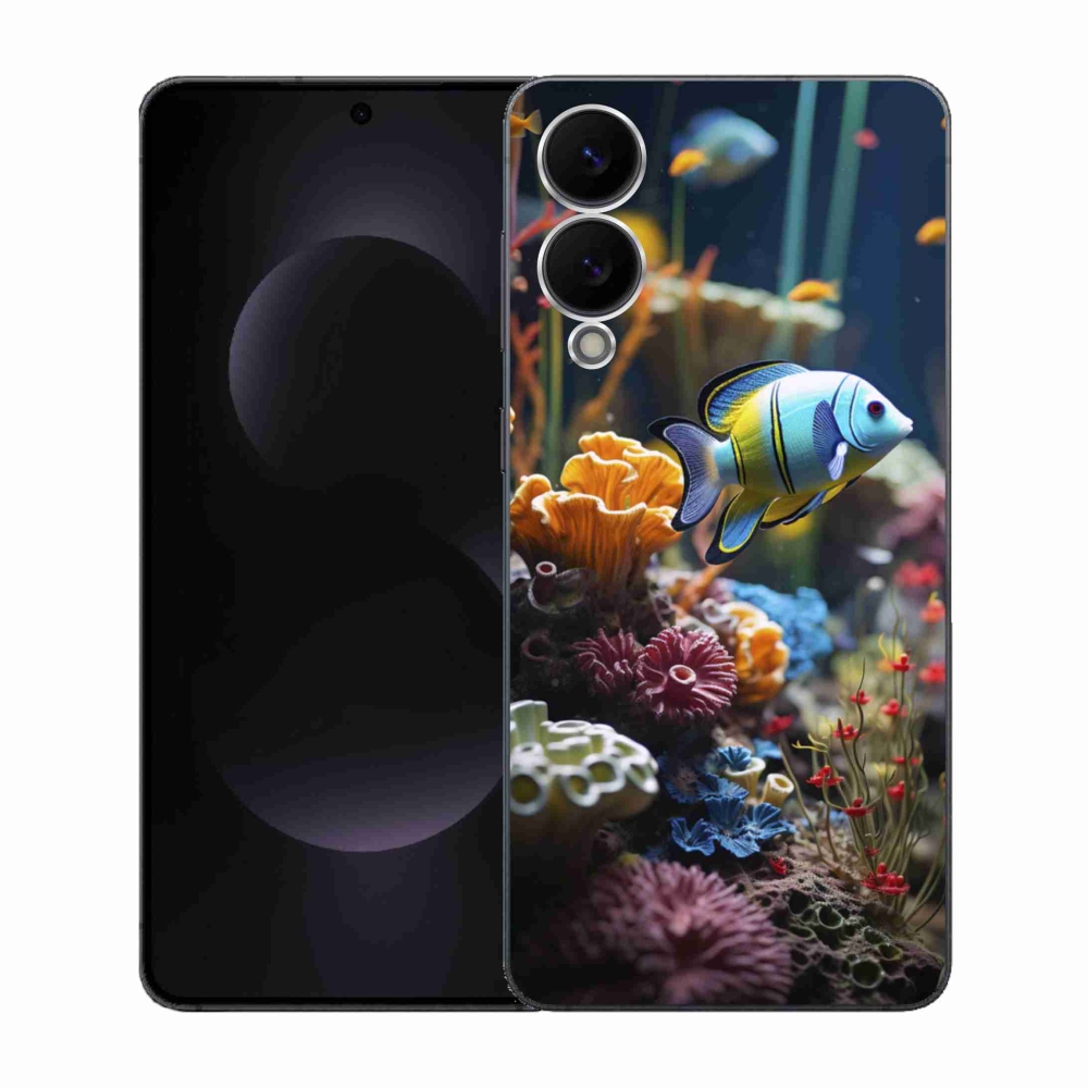 Gelový kryt mmCase na Samsung Galaxy S25 Edge - mořský svět 5