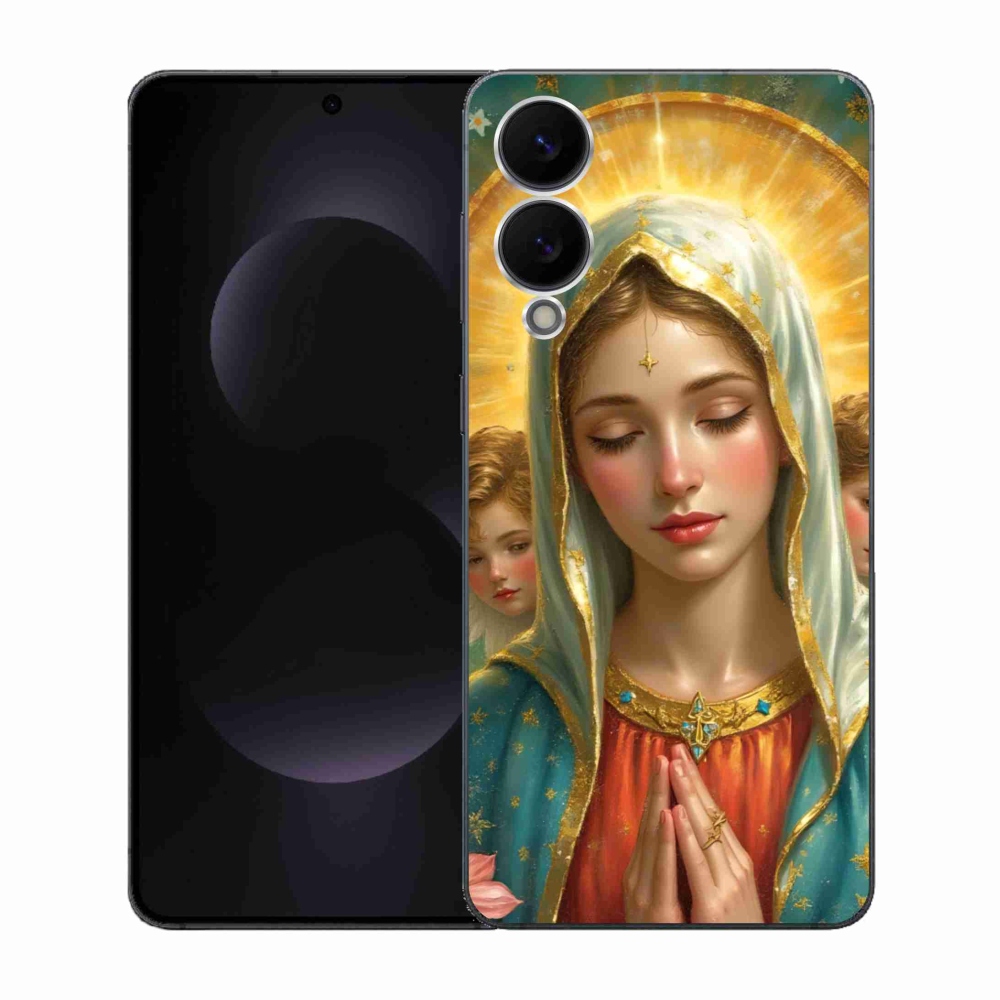 Gelový kryt mmCase na Samsung Galaxy S25 Edge - náboženský motiv 3