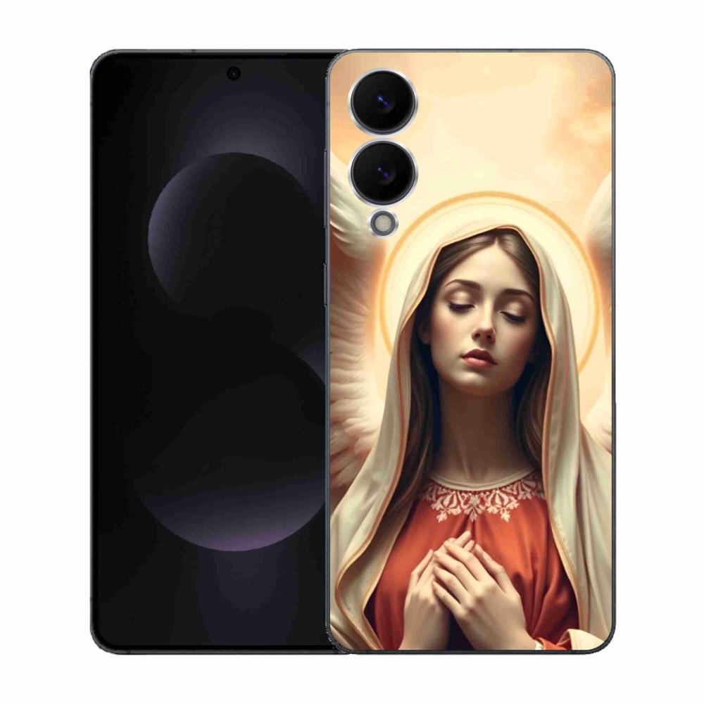 Gelový kryt mmCase na Samsung Galaxy S25 Edge - náboženský motiv