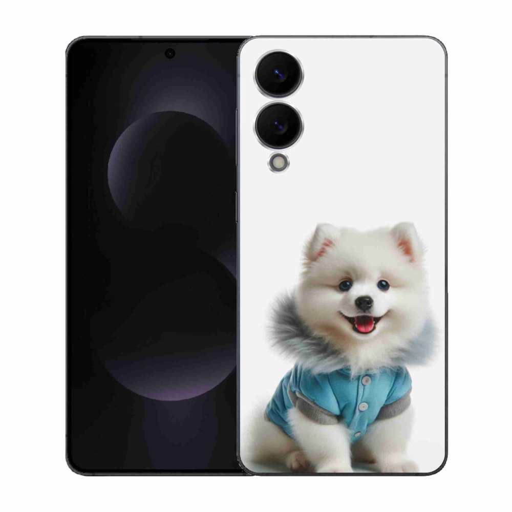 Gelový kryt mmCase na Samsung Galaxy S25 Edge - pomeranian